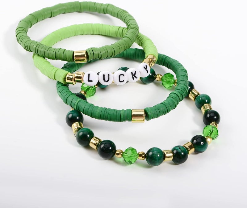 Aigrnc Boho Beaded Stretch Bracelets For Women Stackable Crystal Gold Plated Beaded Bracelets Set Trendy Handmade Friendship Braeclet Jewelry Gifts - Image 3